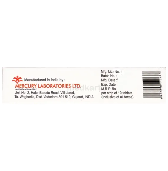 gravidol 200mg tablet 10's